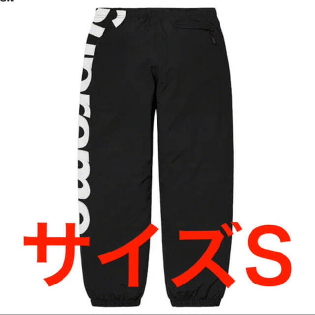 supreme spellout track pant 黒　サイズS 立ち上げ