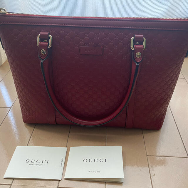 Gucci(グッチ)のGucciトートバッグ⭐︎美品 レディースのバッグ(トートバッグ)の商品写真
