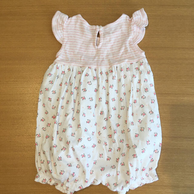 babyGAP(ベビーギャップ)のベビーギャップ　夏用ノースリーブロンパース　70 キッズ/ベビー/マタニティのベビー服(~85cm)(ロンパース)の商品写真