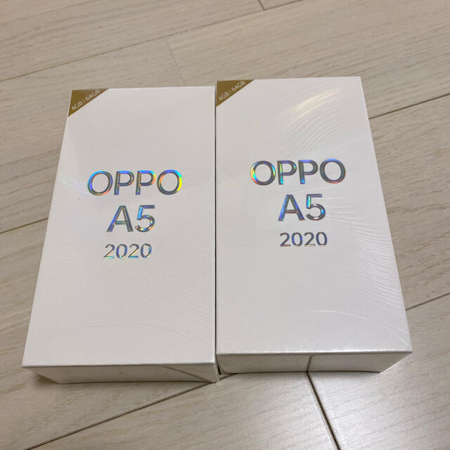 oppo a5 2020 ブルー✖️2台