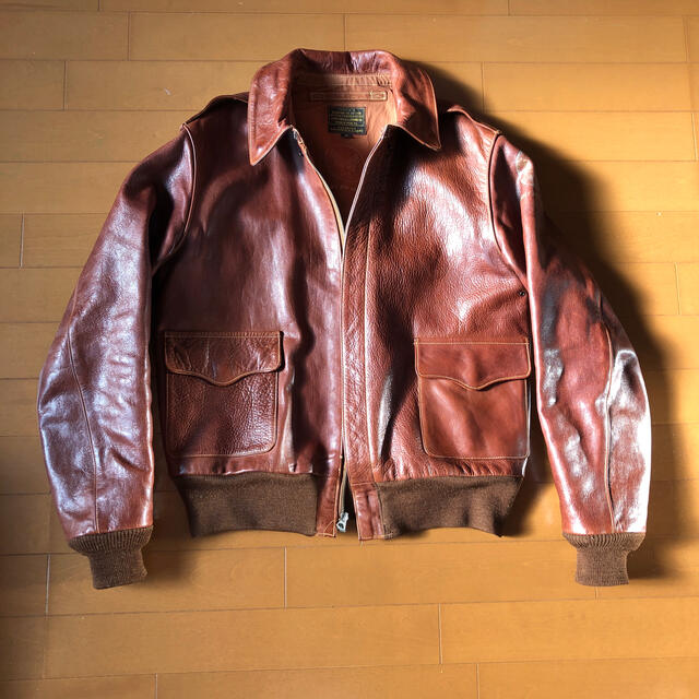 Buzz Rickson's(バズリクソンズ)のBuzzRickson's A-2 ROUGHWEAR実名復刻 メンズのジャケット/アウター(フライトジャケット)の商品写真