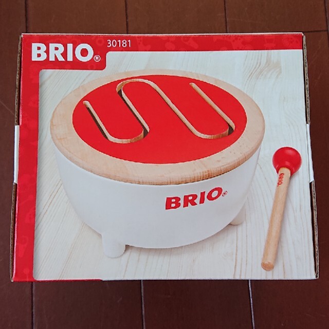 BRIO(ブリオ)のBRIO    MUSIC DRUM    新品 最終価格 キッズ/ベビー/マタニティのおもちゃ(知育玩具)の商品写真