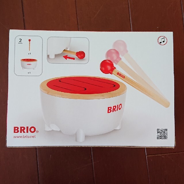 BRIO(ブリオ)のBRIO    MUSIC DRUM    新品 最終価格 キッズ/ベビー/マタニティのおもちゃ(知育玩具)の商品写真