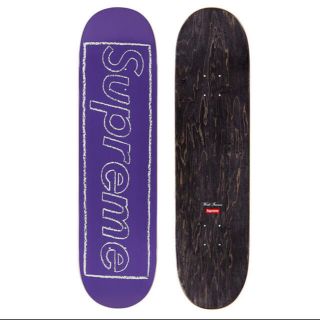 Supreme - supreme KAWS Chalk Logo Skateboard カウズの通販 by