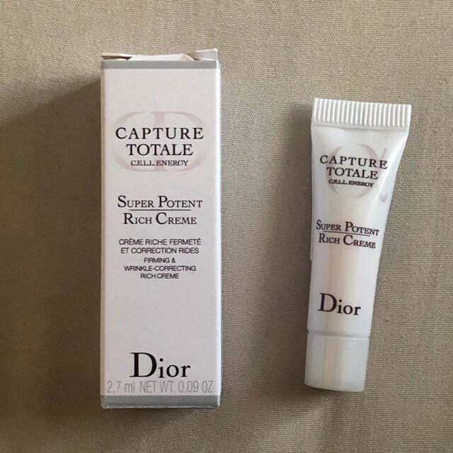 Christian Dior(クリスチャンディオール)のディオール カプチュール トータル セル ENGY リッチクリーム 2.7ml コスメ/美容のスキンケア/基礎化粧品(フェイスクリーム)の商品写真