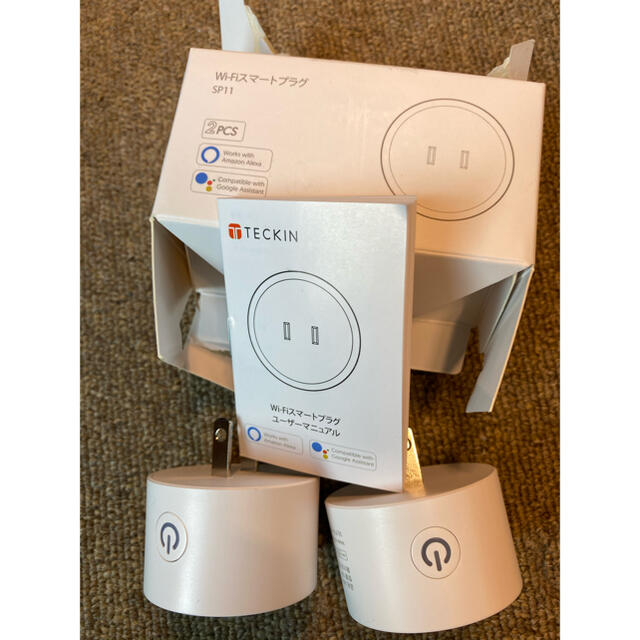 Wi-Fiスマートプラグ スマホ/家電/カメラの生活家電(変圧器/アダプター)の商品写真
