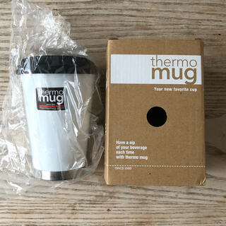 サーモマグ(thermo mug)の新品　サーモマグ　thermo mug コーヒータンブラー  白　350ml (タンブラー)