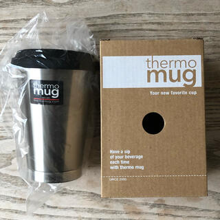 サーモマグ(thermo mug)の新品 サーモマグ thermo mug コーヒータンブラー 銀 350ml (タンブラー)