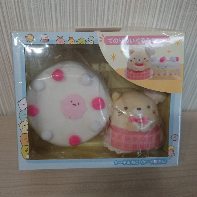 サンエックス - すみっコぐらし、ねこ、たぴおか付きケーキ サンエックス - すみっコぐらし、ねこ、たぴおか付きケーキ