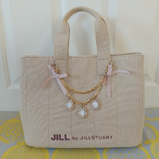 JILLSTUART(ジルスチュアート)のJILLSTUART ジュエルリボントート大 レディースのバッグ(ハンドバッグ)の商品写真