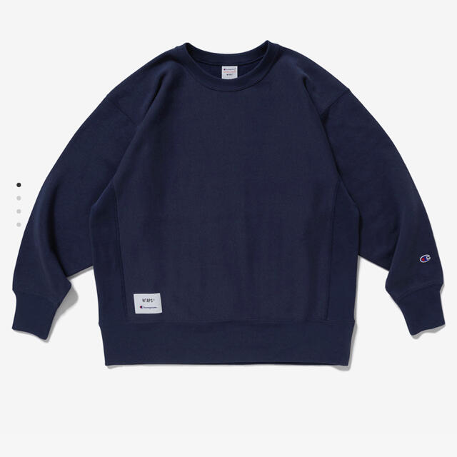 Wtaps Champion Wネーム スウェット　Mサイズ　ネイビー