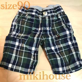 ミキハウス(mikihouse)の子供服　ハーフパンツ　mikihouse size90(パンツ/スパッツ)