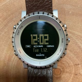 スント(SUUNTO)のスント　コア　レザーベルト(腕時計(デジタル))