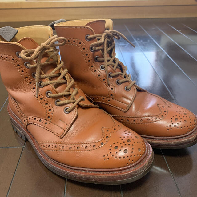 Trickers(トリッカーズ)のトリッカーズ　カントリーブーツ　UK6h(25.5cm)  袋付き！ メンズの靴/シューズ(ブーツ)の商品写真