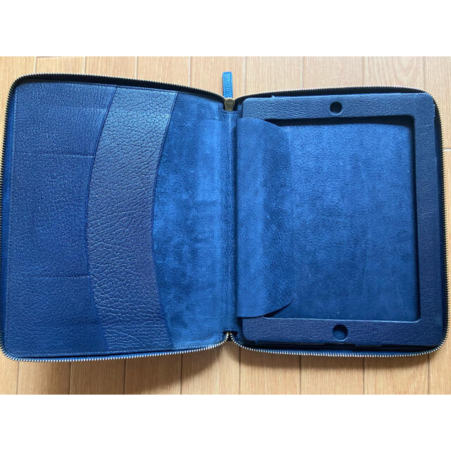 スマイソン｜SMYTHSON｜iPadケース　ネイビー