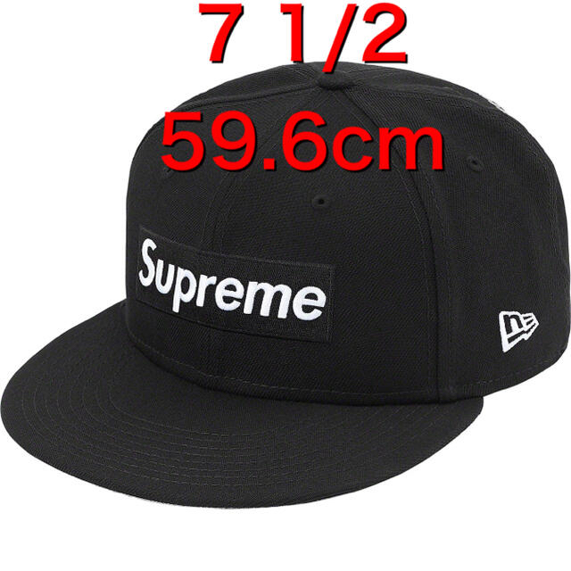 Supreme(シュプリーム)の【7 1/2】Champions Box Logo New Era black メンズの帽子(キャップ)の商品写真