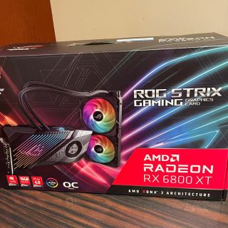 ASUS ROG RX6800XT 簡易水冷対応 グラフィックボード(PCパーツ)