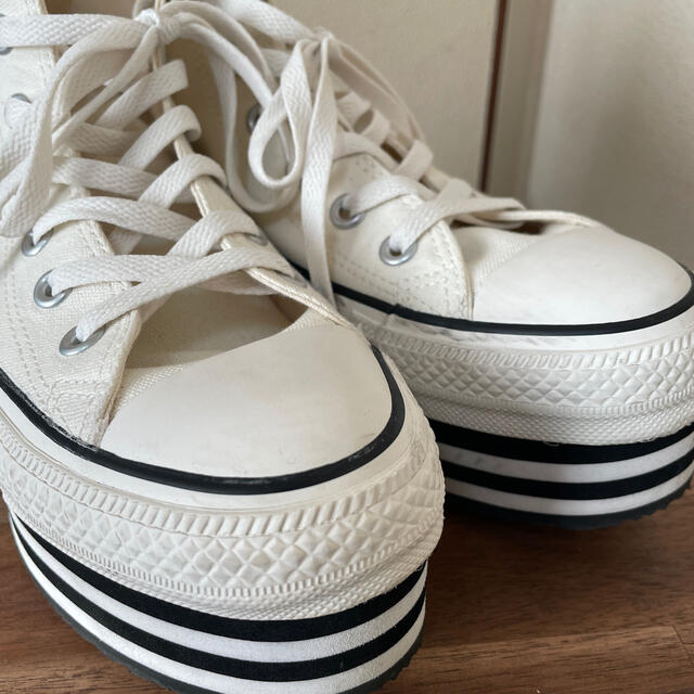 converse★厚底24.5㎝