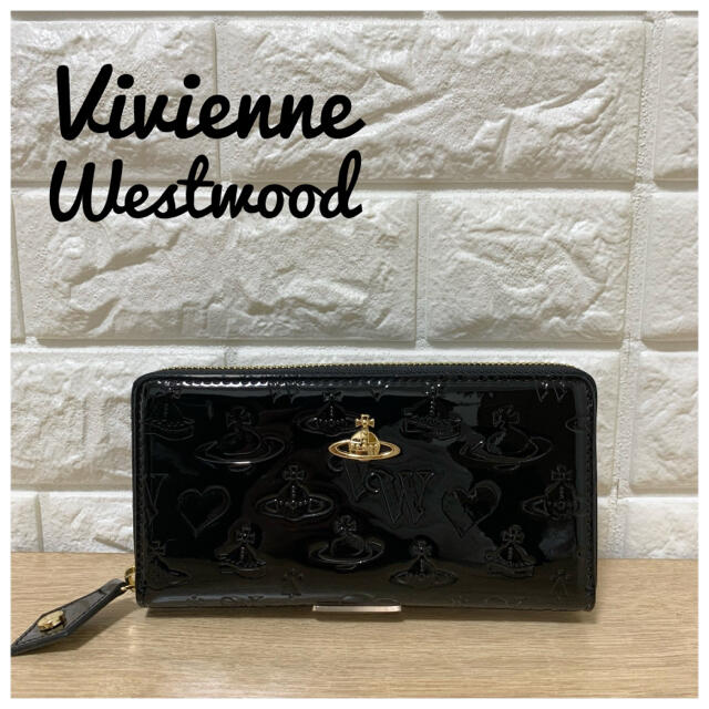 Vivienne Westwood(ヴィヴィアンウエストウッド)のヴィヴィアンウエストウッド 長財布 ブラック レディース レディースのファッション小物(財布)の商品写真