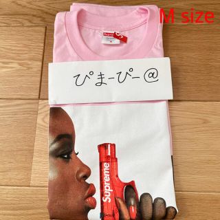 シュプリーム(Supreme)の21SS Water Pistol Tee M Light Pink(Tシャツ/カットソー(半袖/袖なし))