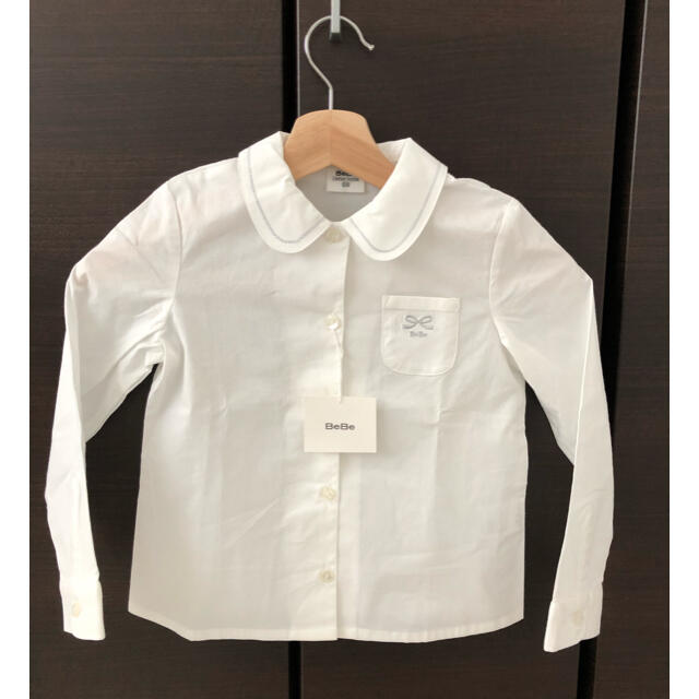 BeBe(ベベ)の【新品＊未使用】BeBe ブラウス 120 キッズ/ベビー/マタニティのキッズ服女の子用(90cm~)(ブラウス)の商品写真