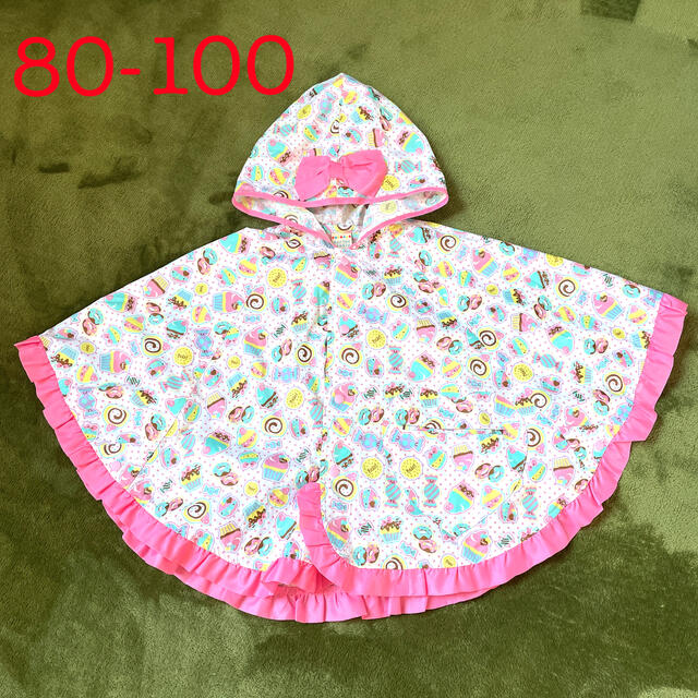 美品⭐︎サイズ80-100 レインポンチョの通販 by minijun レインポンチョ サイズ80-100