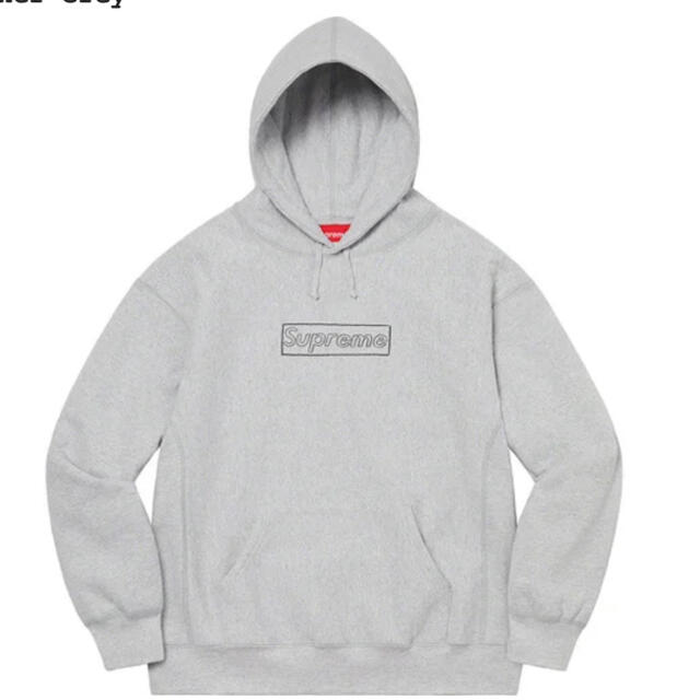 最安値 supreme 21ss kaws chalk logo hooded