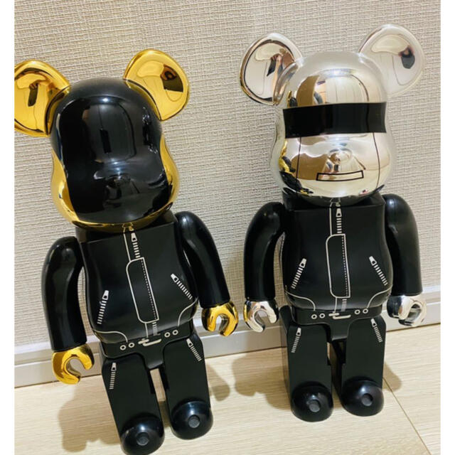 ダフトパンク ベアブリック400%  DAFT PUNK 　BE@RBRICKKAWS