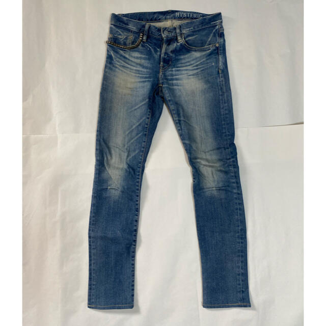 HYSTERIC GLAMOUR - たつむし　ヒステリックグラマー　SP加工ストレッチスリムデニム　28