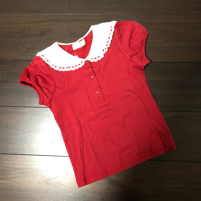 Shirley Temple(シャーリーテンプル)の未使用  Shirley Temple  トップス  130 キッズ/ベビー/マタニティのキッズ服女の子用(90cm~)(Tシャツ/カットソー)の商品写真