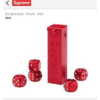 シュプリーム(Supreme)のsupreme    Alminum  Dice  set(その他)