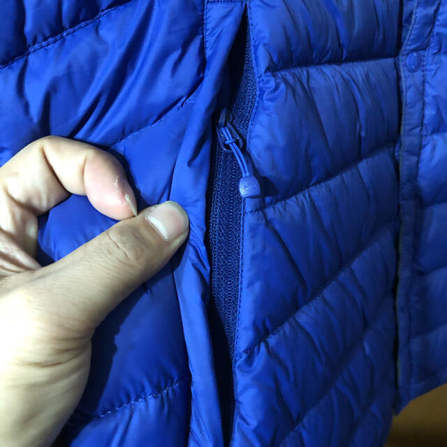 DANTON(ダントン)の‼️美品‼️【DANTON/ダントン】インナーダウンベスト 42 ブルー メンズのジャケット/アウター(ダウンベスト)の商品写真