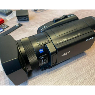 ソニー(SONY)のSony FDR AX700 RODE VideoMic Pro+付(ビデオカメラ)