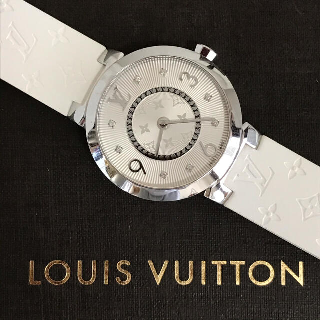 LOUIS VUITTON - ＊専用になりました＊ルイヴィトン＊レディース腕時計　タンブール　モノグラムラバー
