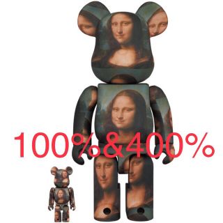 BE@RBRICK Mona Lisa 100% & 400%（新品未開封）(その他)