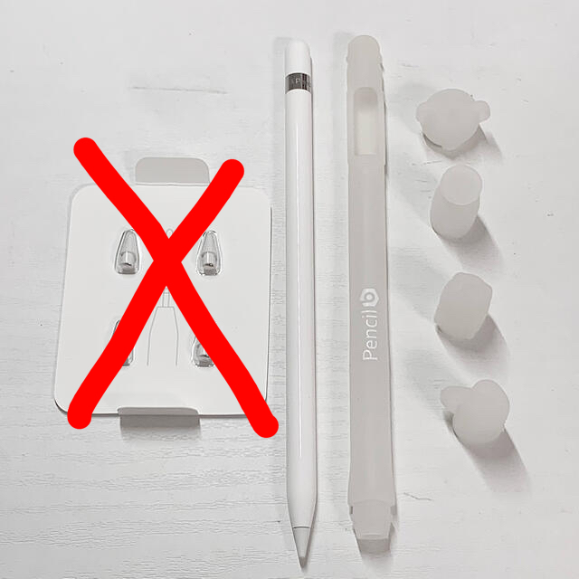 Apple Pencil ＆ シリコンカバー (替芯無し)