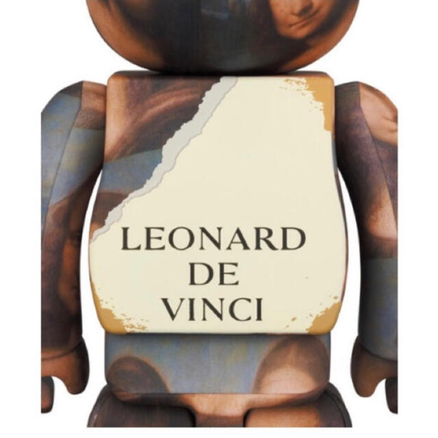 BE@RBRICK LEONARD DE VINCI Mona Lisa  ハンドメイドのおもちゃ(フィギュア)の商品写真