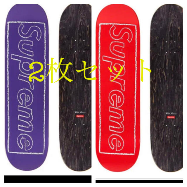 supreme kaws skateboard deck デッキ