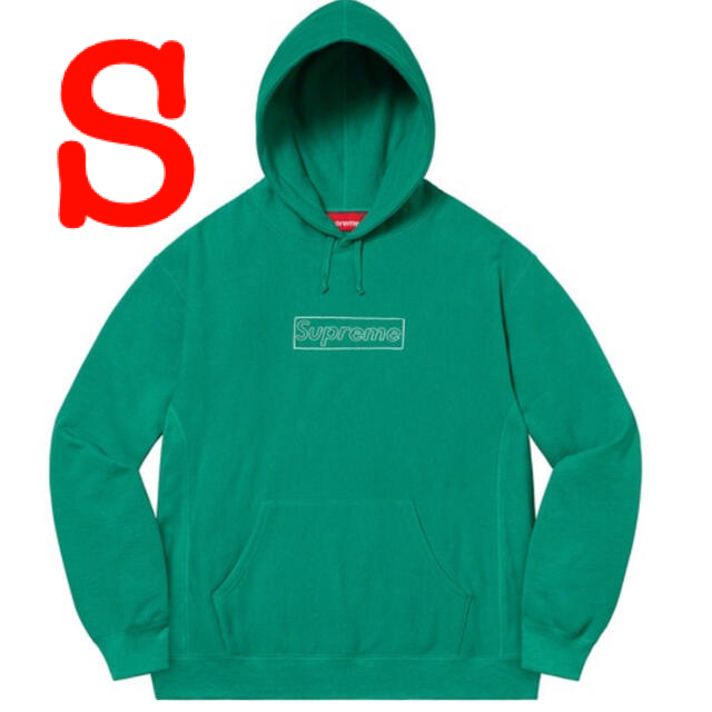 Sサイズ】Supreme KAWS Chalk Logo シュプリーム 緑 数量限定 22950円