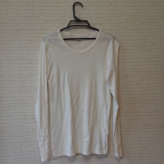 ギャップ(GAP)のGAP 長袖Tシャツ 白Lサイズ(Tシャツ(長袖/七分))