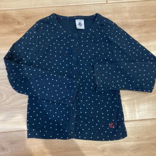 プチバトー(PETIT BATEAU)のプチバトー　カーディガン(カーディガン)