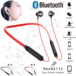 Bluetooth5.0　イヤホン　ワイヤレスイヤホン  iPhone レッド(ヘッドフォン/イヤフォン)