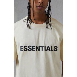 フィアオブゴッド(FEAR OF GOD)の【M】 Essentials Cream T-Shirt①(Tシャツ/カットソー(半袖/袖なし))