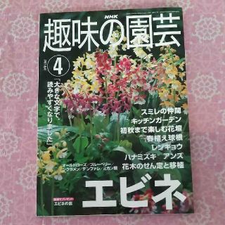 趣味の園芸　2001年　4月号(趣味/スポーツ/実用)