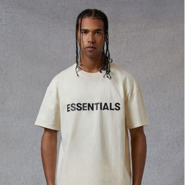 【M】 Essentials Cream T-Shirt④