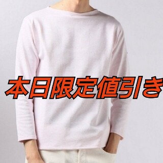 セントジェームス(SAINT JAMES)の美品 セントジェームス 薄ピンク (Tシャツ/カットソー(七分/長袖))