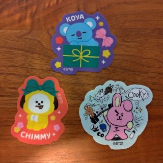 ボウダンショウネンダン(防弾少年団(BTS))のBTS グミ ステッカー BT21(アイドルグッズ)