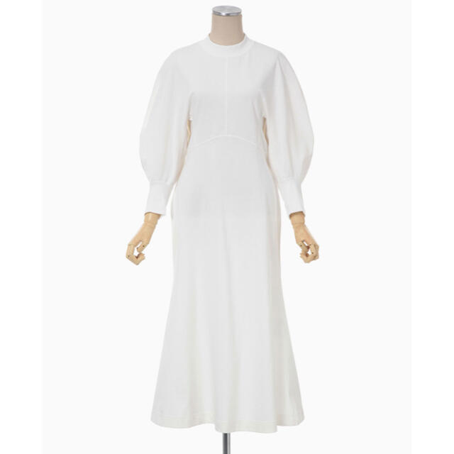 mame(マメ)のmame kurogouchi classic cotton dress マメ レディースのワンピース(ロングワンピース/マキシワンピース)の商品写真