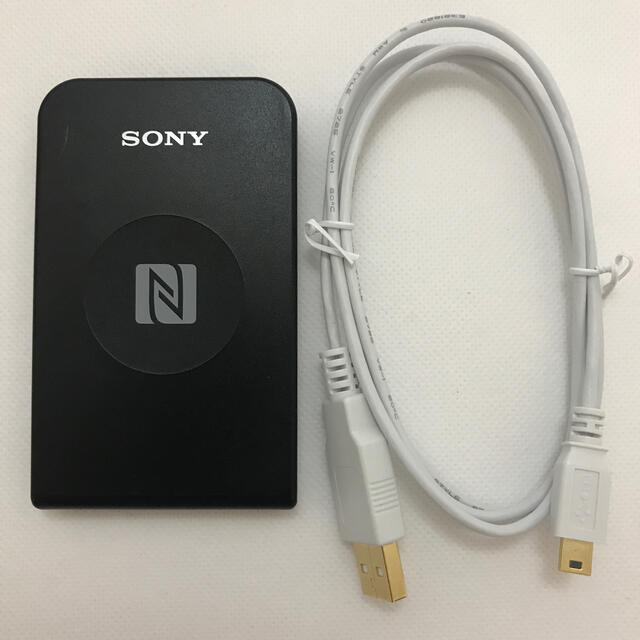 SONY(ソニー)の【傷有】SONY PaSoRi パソリ RC-S380 USBminiケーブル付 スマホ/家電/カメラのPC/タブレット(PC周辺機器)の商品写真