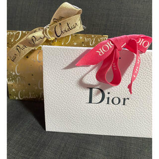 ディオール(Dior)のDior コスメギフトラッピング　2種　(ショップ袋)